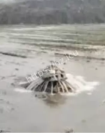 山东淄博水井突喷